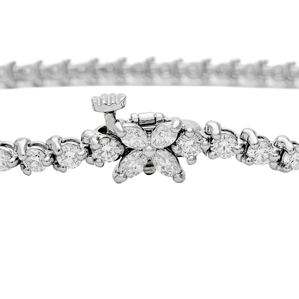 Tiffany & Co. Victoria Tm Accessory Platinum Diamond 74111610