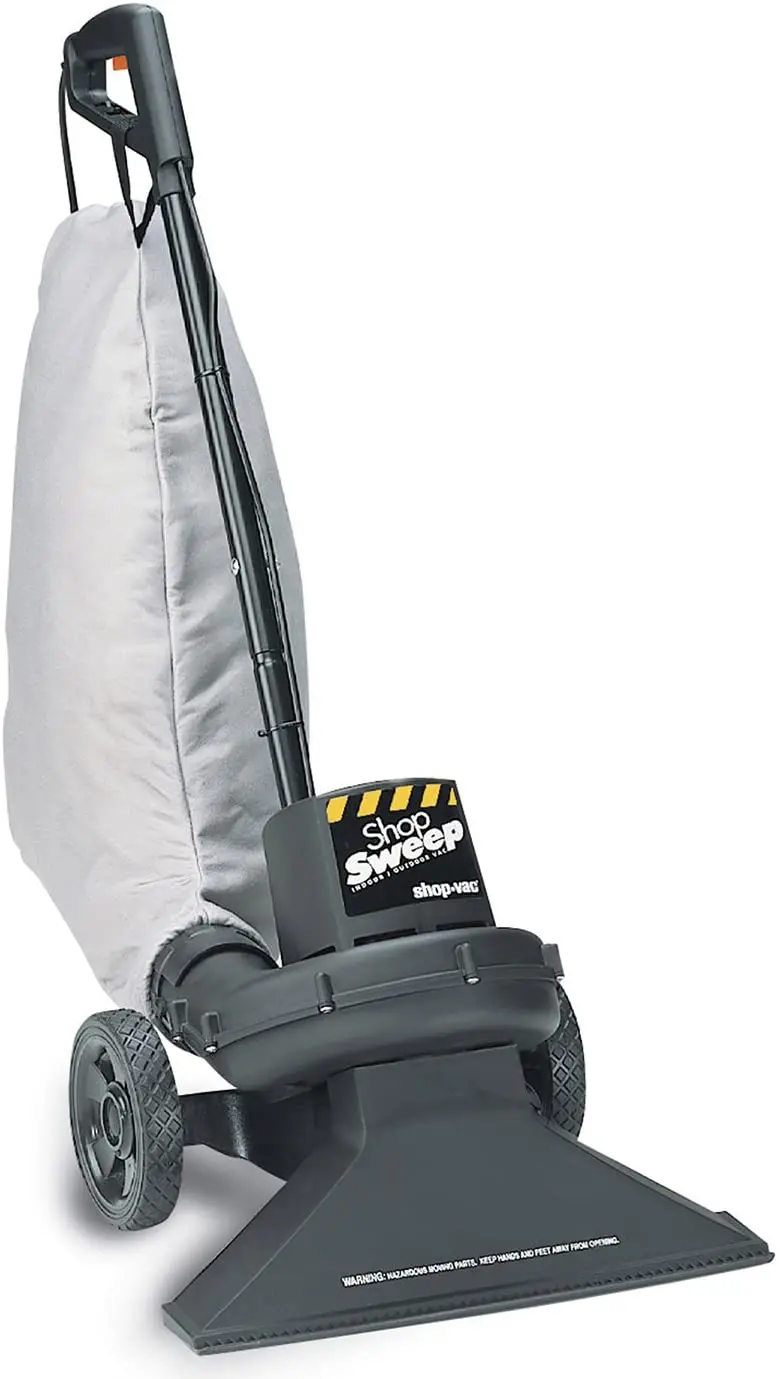 Shop Sweep 8-Gallon Indoor/Outdoor Dry Vacuum – Heavy-Duty Collection Bag