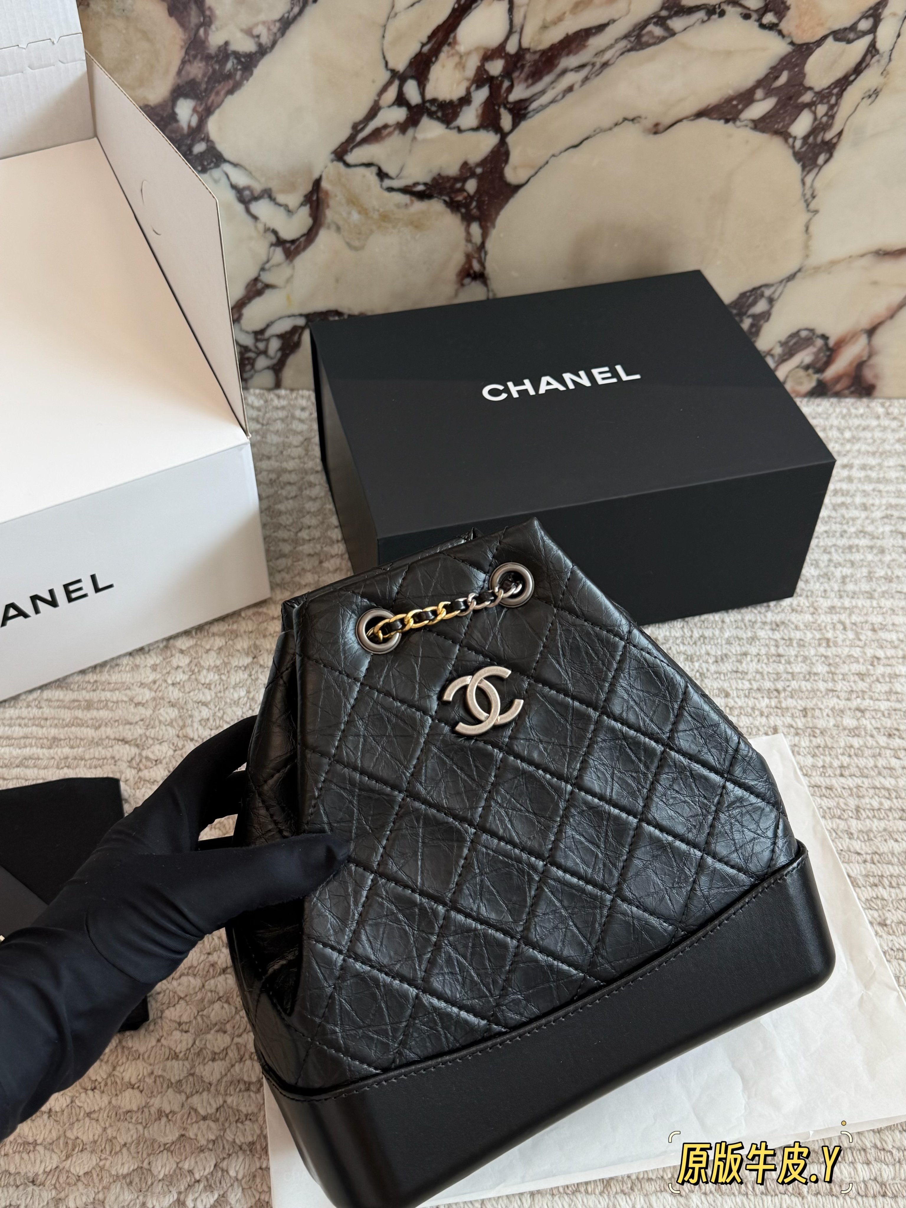 Chanel Gabrielle Hobo Backpack - cnluxepick