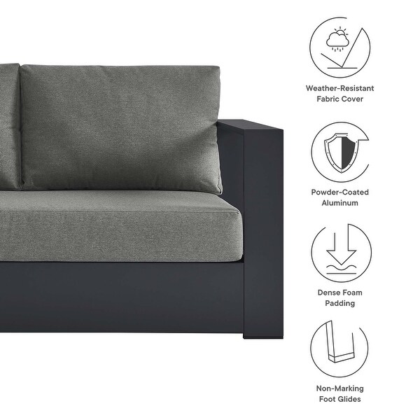 Tahoe Patio Aluminum Modular RightFacing Loveseat