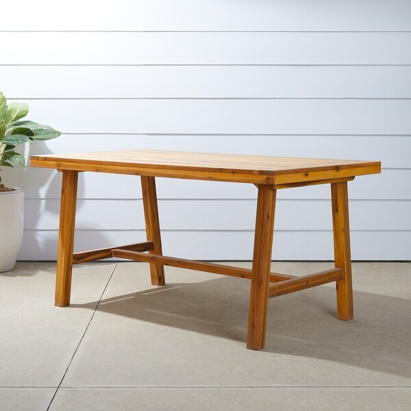 Teak Outdoor Patio Picnic Dining Table