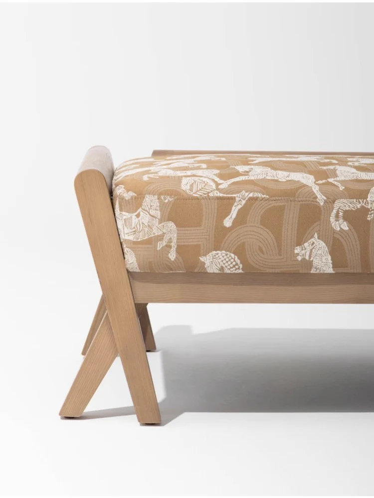 CH109 - Herm@s Deco Royal Horse Sofa Bed: Double-purpose, Wooden, Study