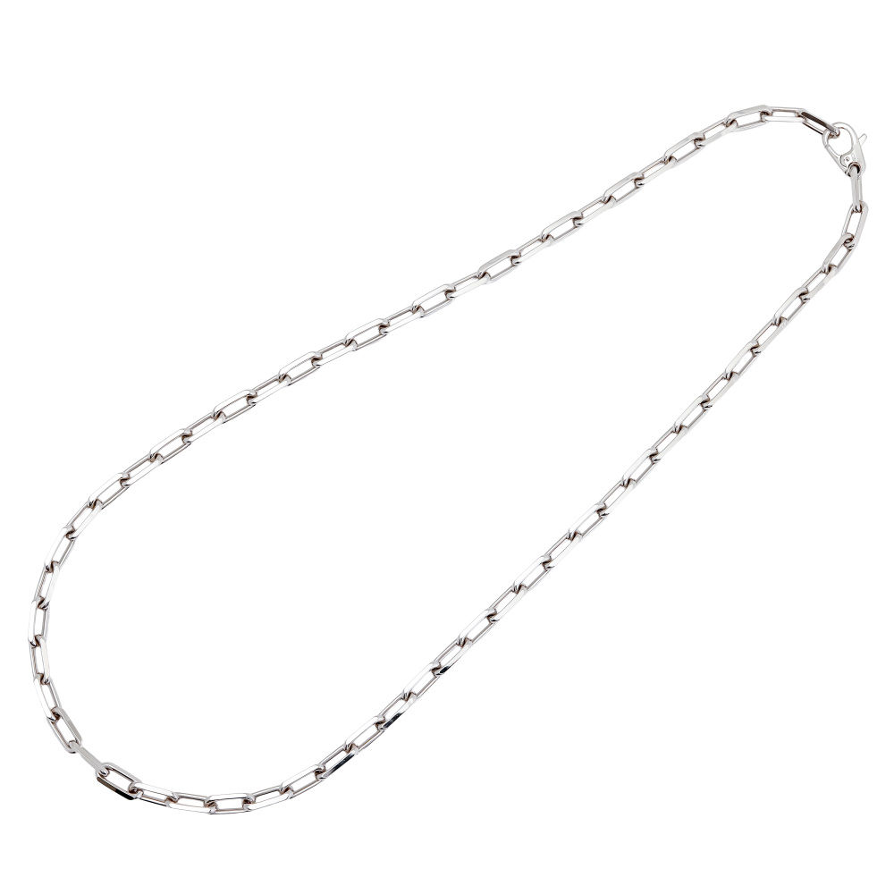 Cartier Santos Necklace 18K White Gold B7009100