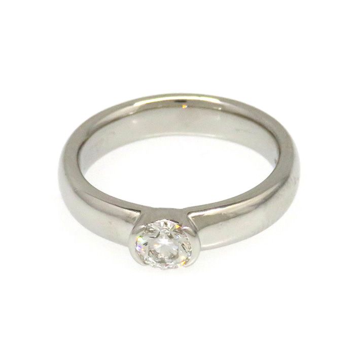 Tiffany & Co. Tiffany Platinum 950 Diamond Ring PT950 Ring E