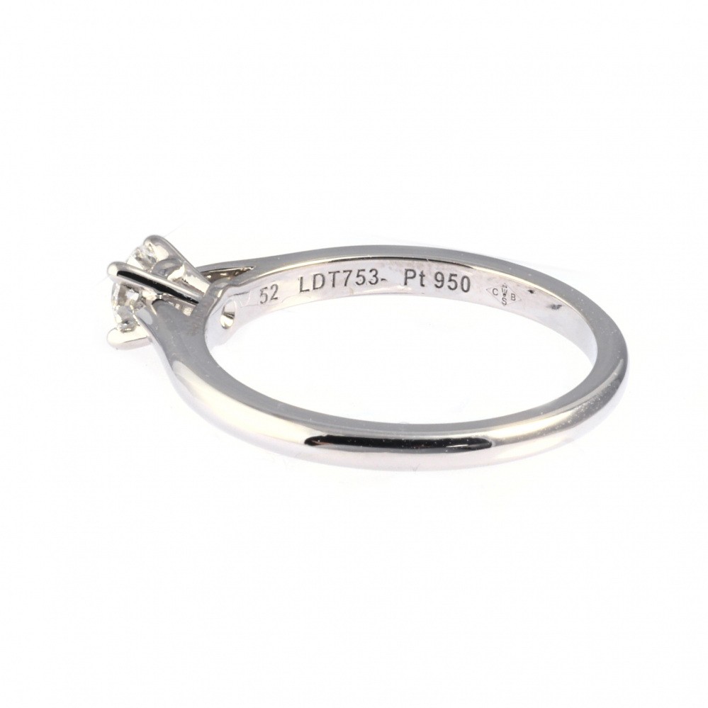 Cartier Solitaire Ring Platinum Diamond N4135900