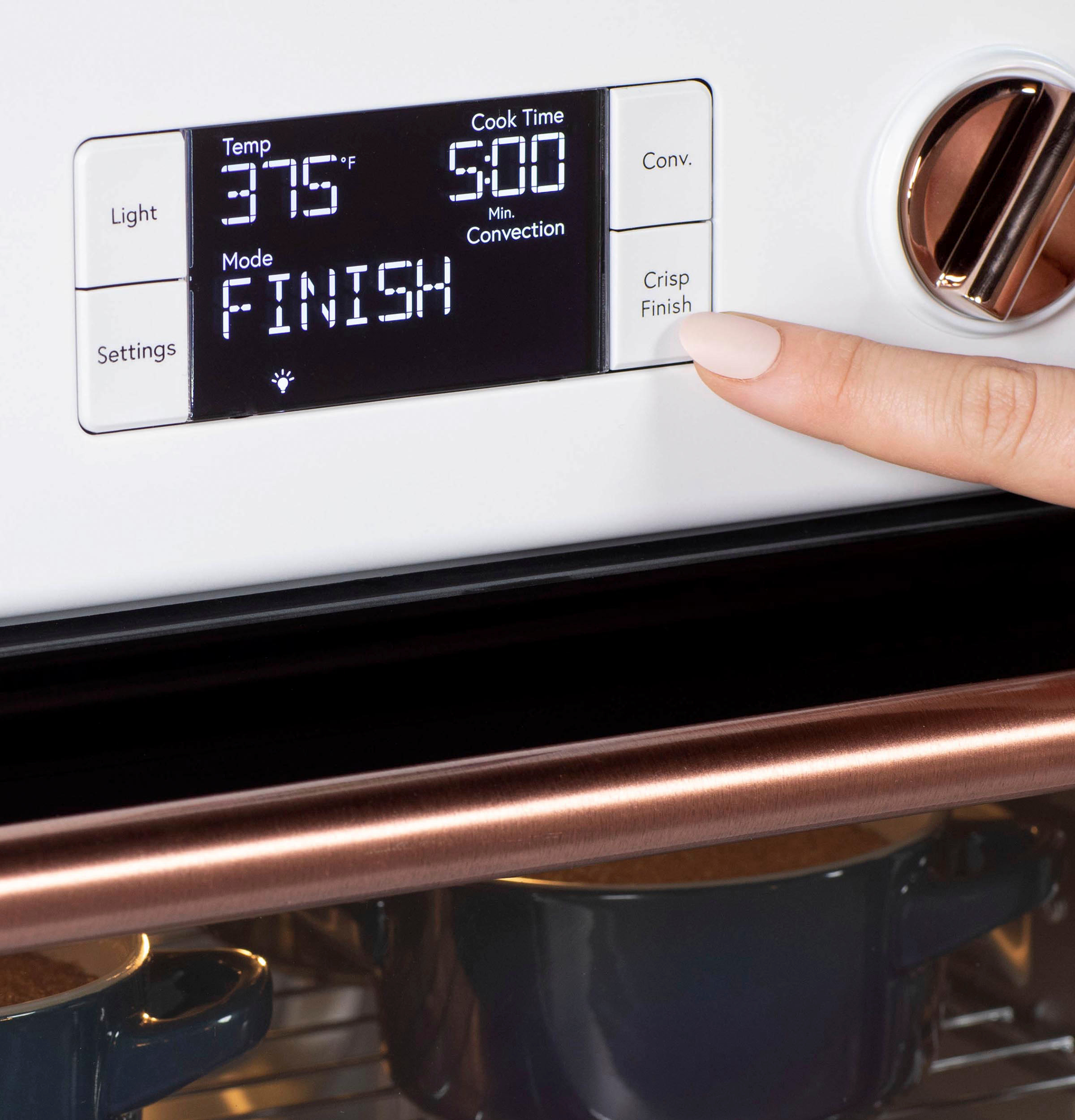 Café - Couture Smart Toaster Oven with Air Fry - Matte White