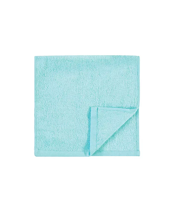 Hudson Baby Infant Boy Rayon from Bamboo Burpcloth 6pk, Gray Mint Lime
