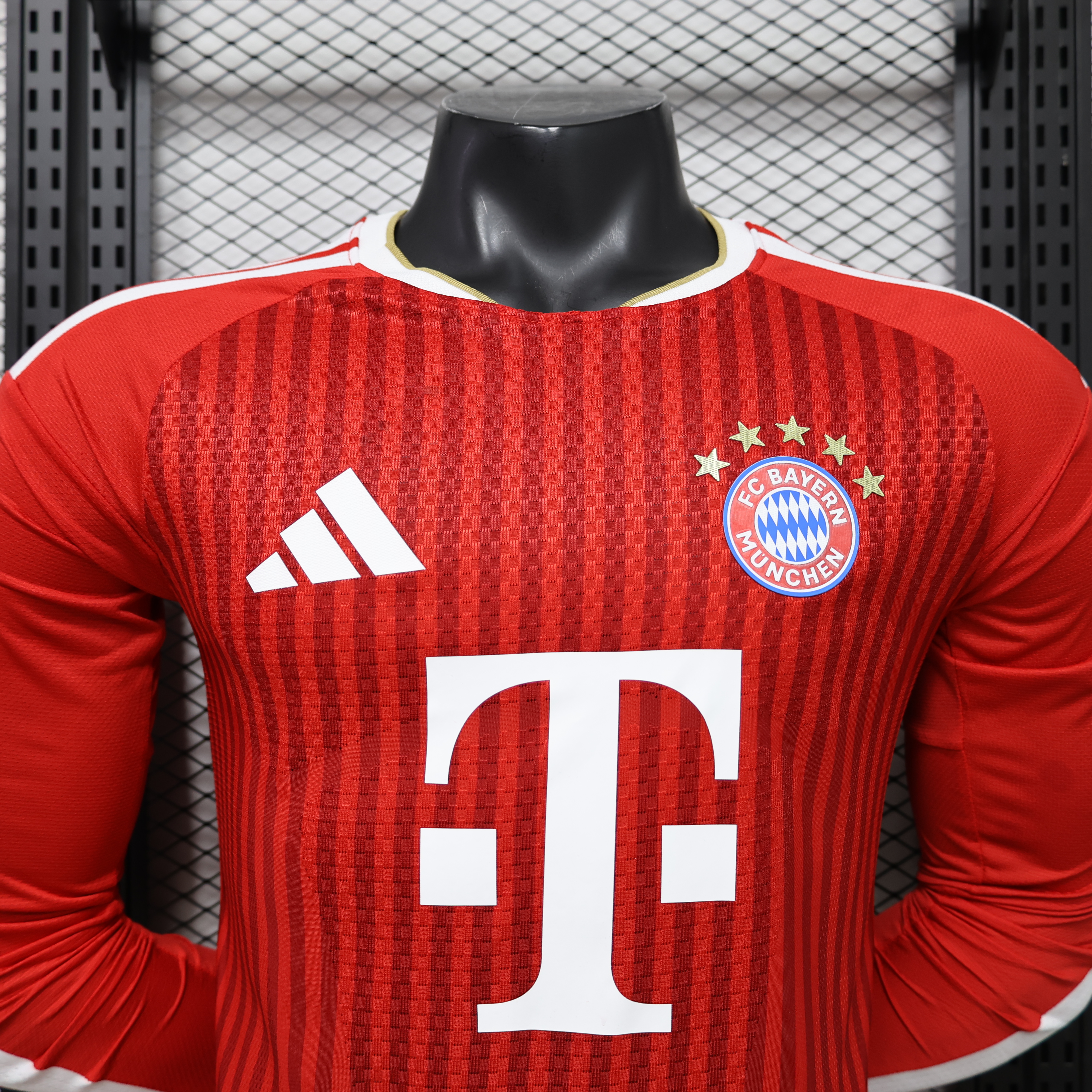 Player Version Bayern M&uuml;nchen  Men Jersey Home 26-27 Long Sleeves S-3XL 3