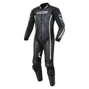 Sedici Palermo One-Piece Race Suit - Black/White - 48