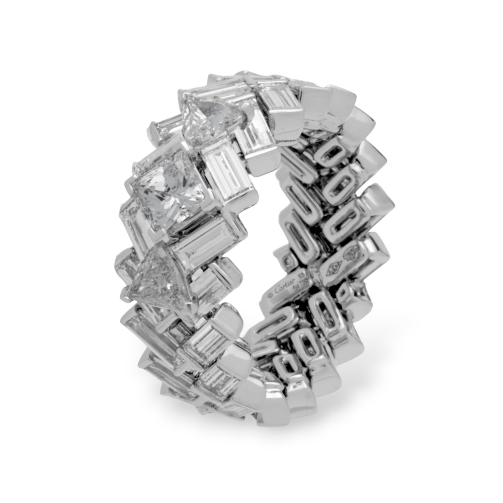 Cartier Reflection Ring 18K White Gold Diamond H4333700