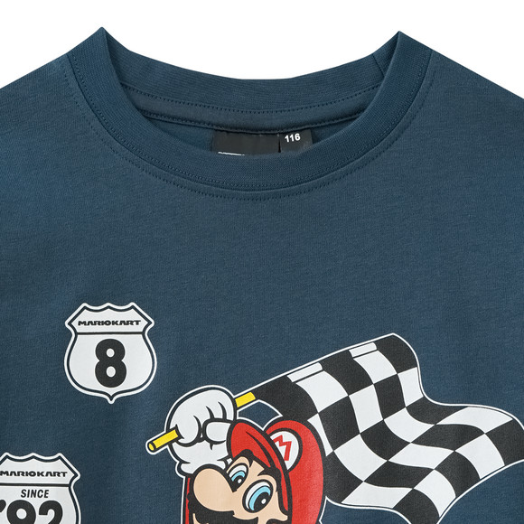 Topolino Super Mario Langarmshirt mit Print