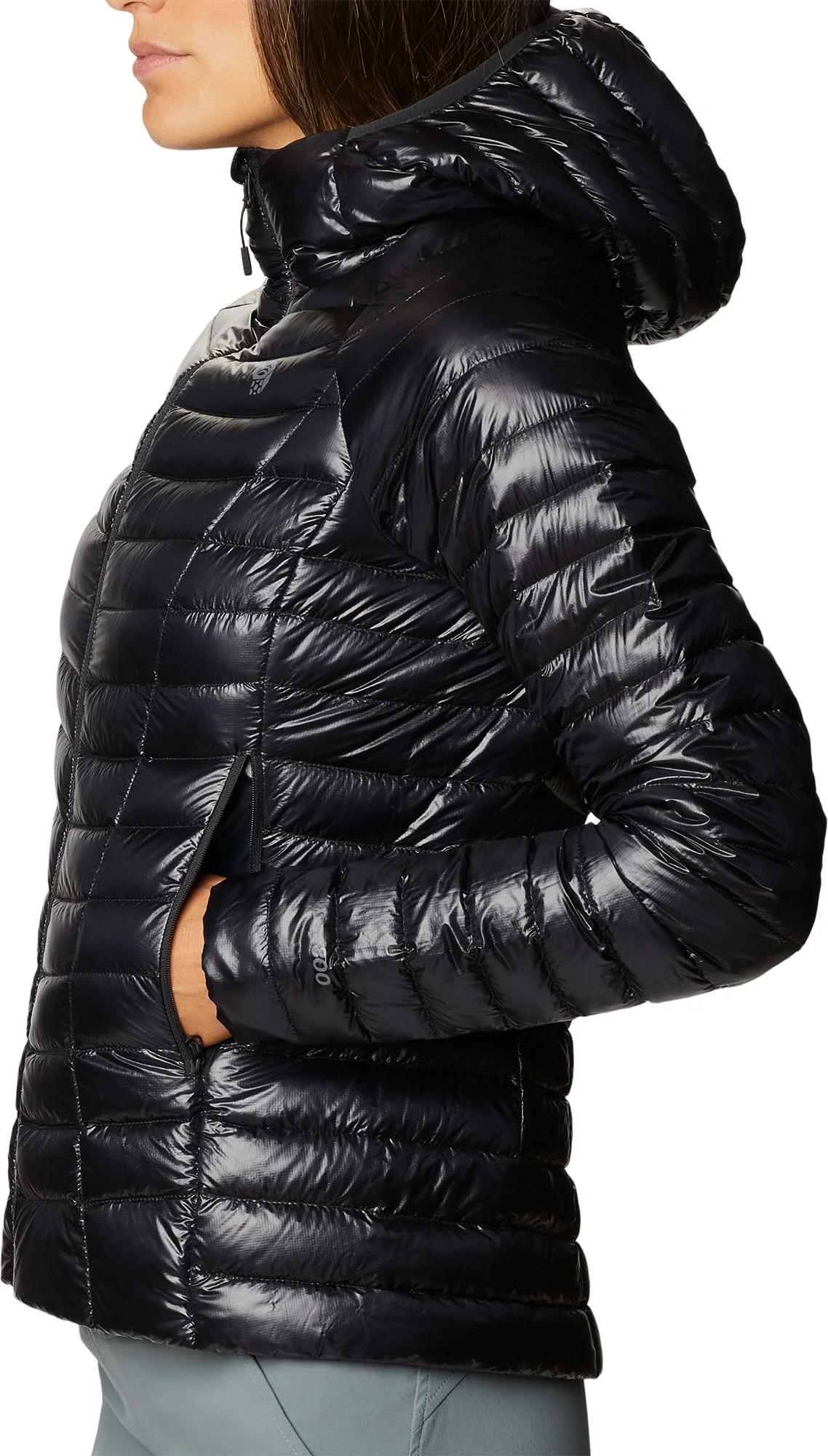 Mountain Hardwear Women's Ghost Whisperer/2 Hooded Jacket (Black, XL)