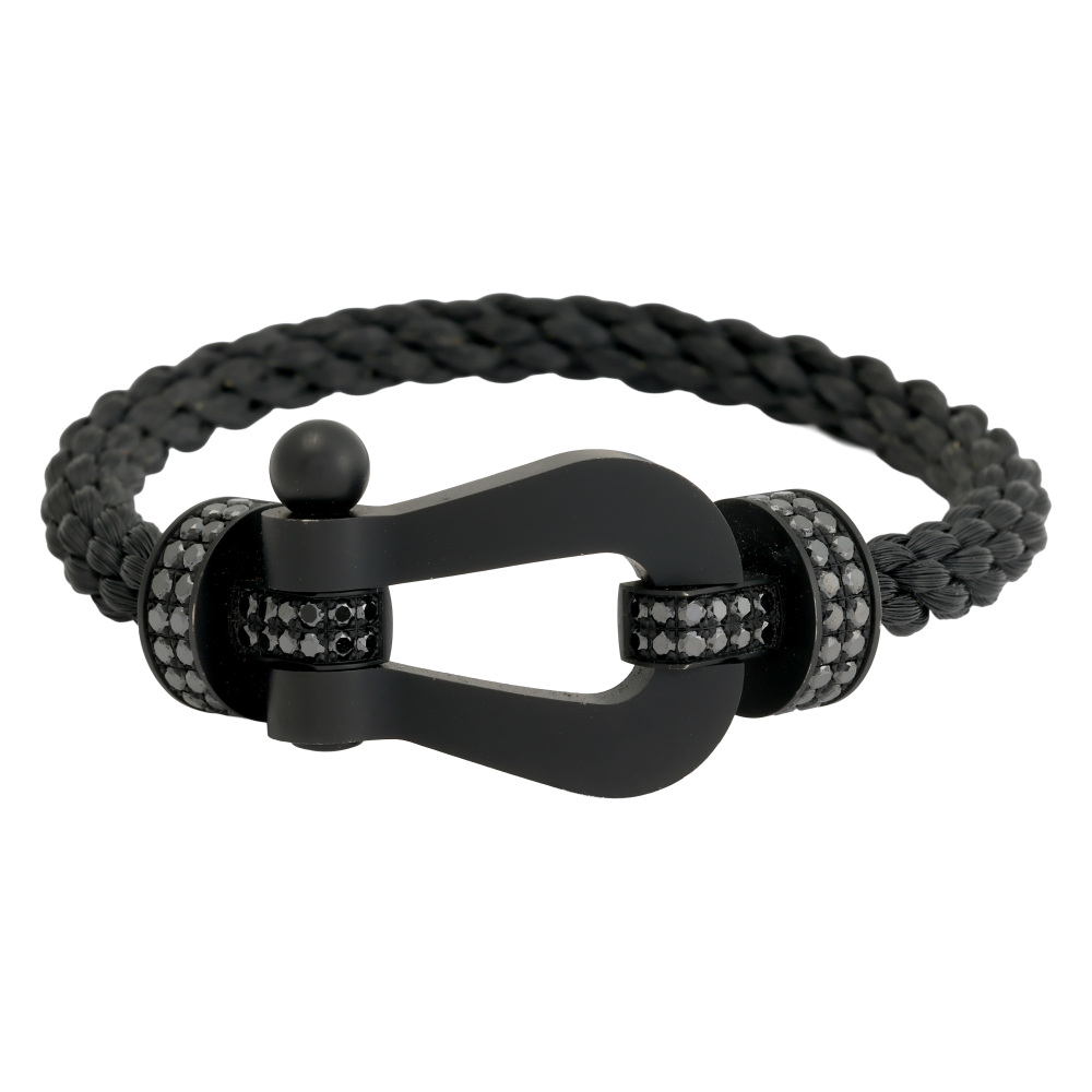 FRED Force 10 Xl Model Bracelet Stainless Steel Diamond 0B0172-6B1170
