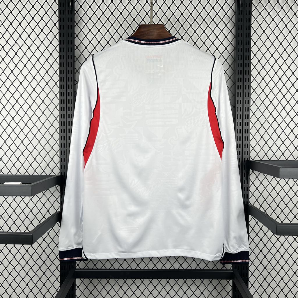 England 2026 Home Jersey Long Sleeves S-4XL
