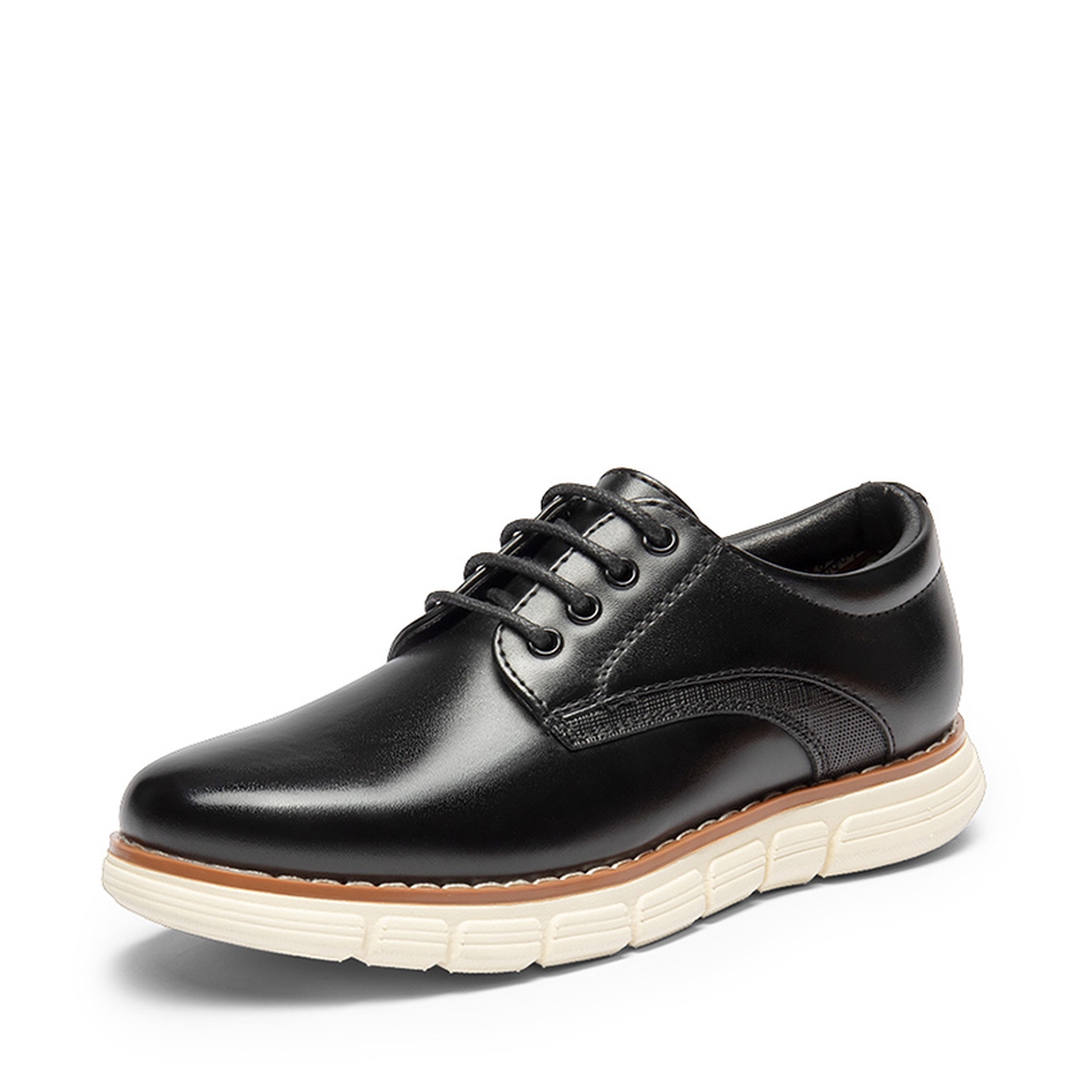 [CrossFlex CrestKids] Boys' Non-Slip Oxford Dress Sneakers