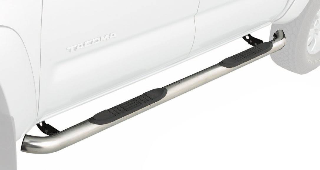 Smittybilt Sure Step 3x22 Diameter Side Bars (Stainless Steel) - DN250-S4S