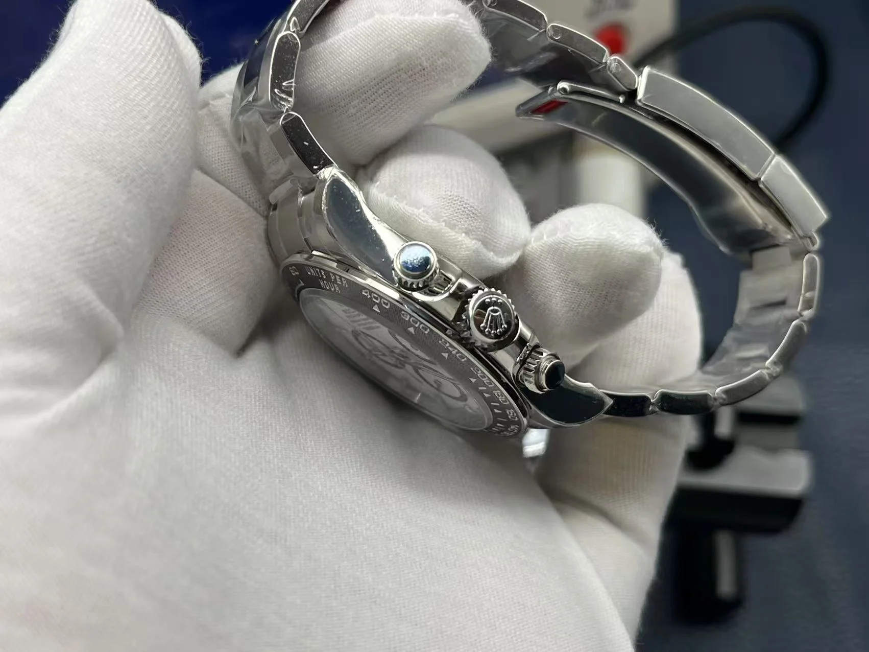 Rolex 25 Daytona 40mm Silver Black White