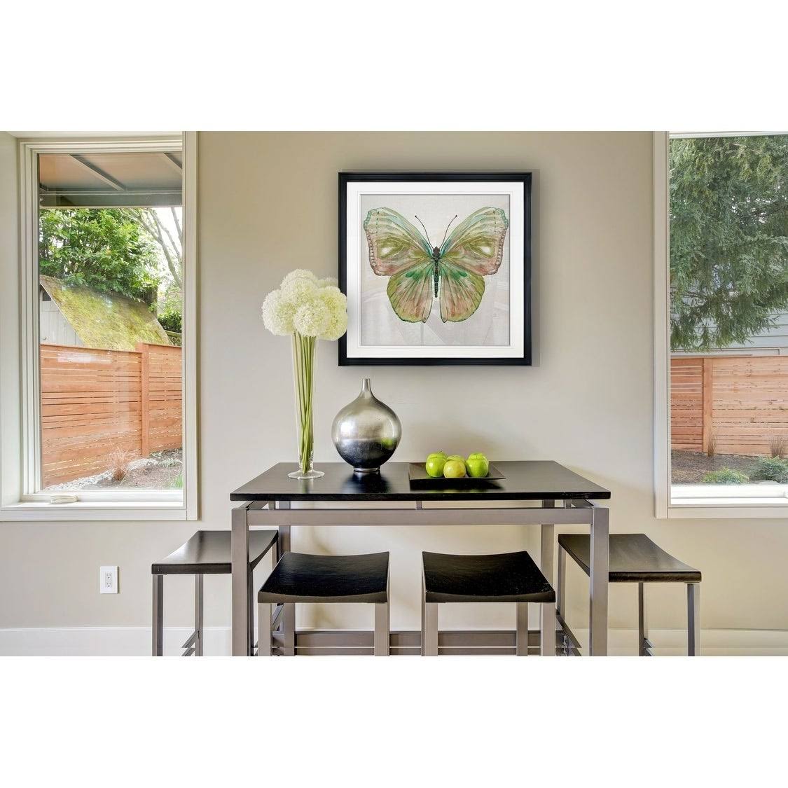 Soft Wings II -Framed Giclee Print - 28x28