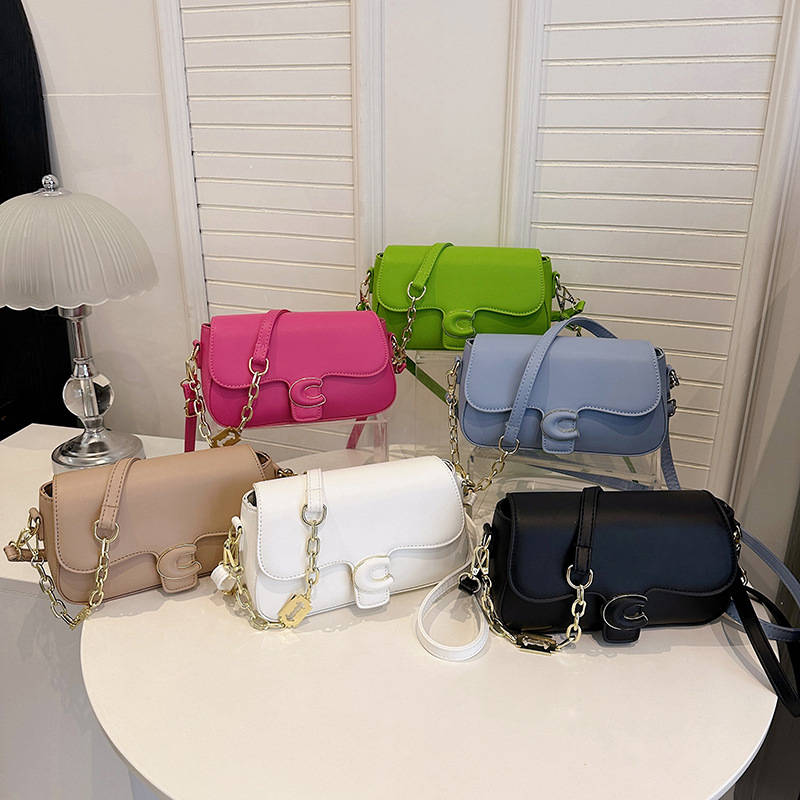 Coach chain saddle crossbody bag - cnluxepick