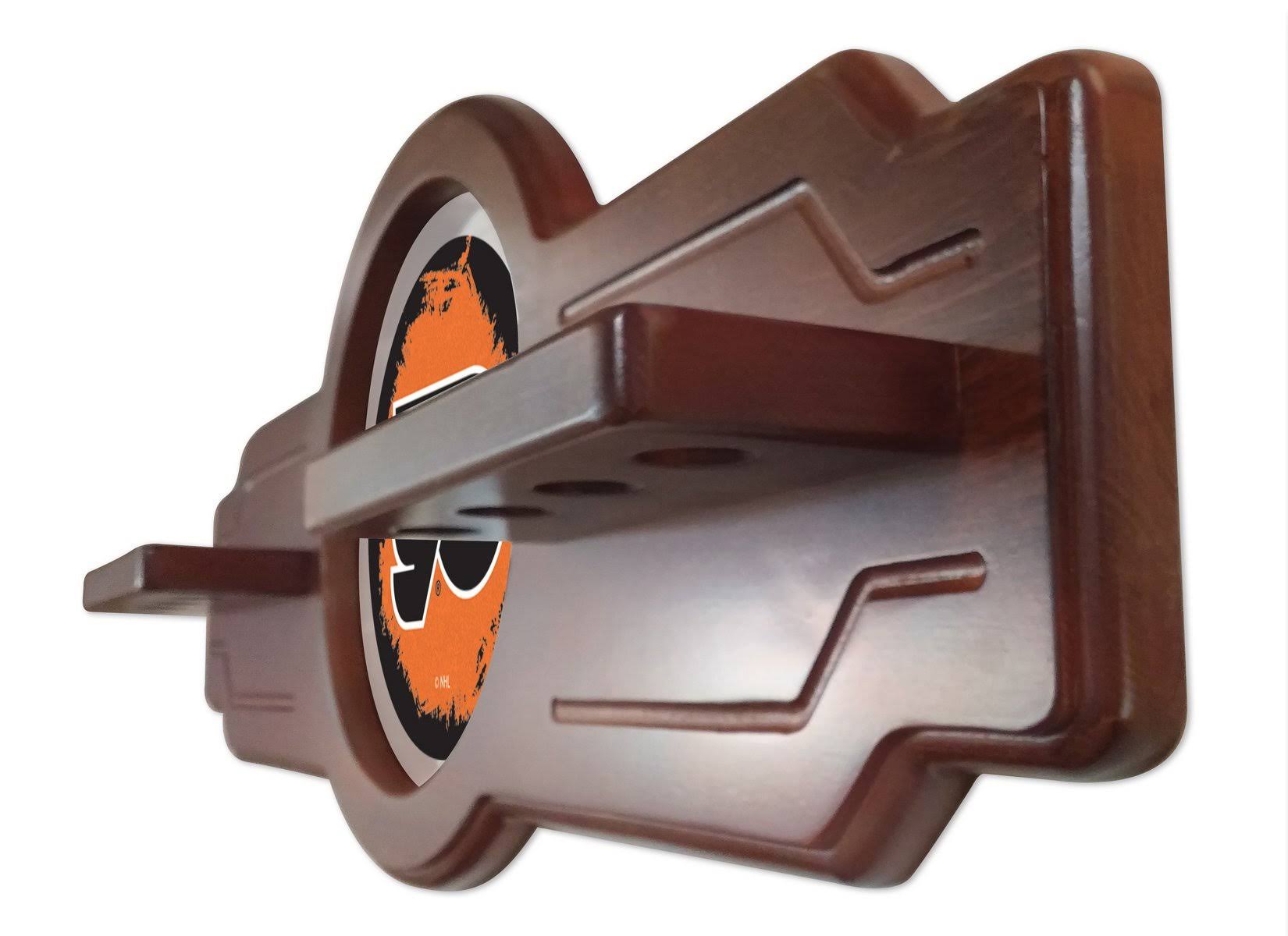 Holland Bar Stool Philadelphia Flyers Cue Rack in Chardonnay Finish