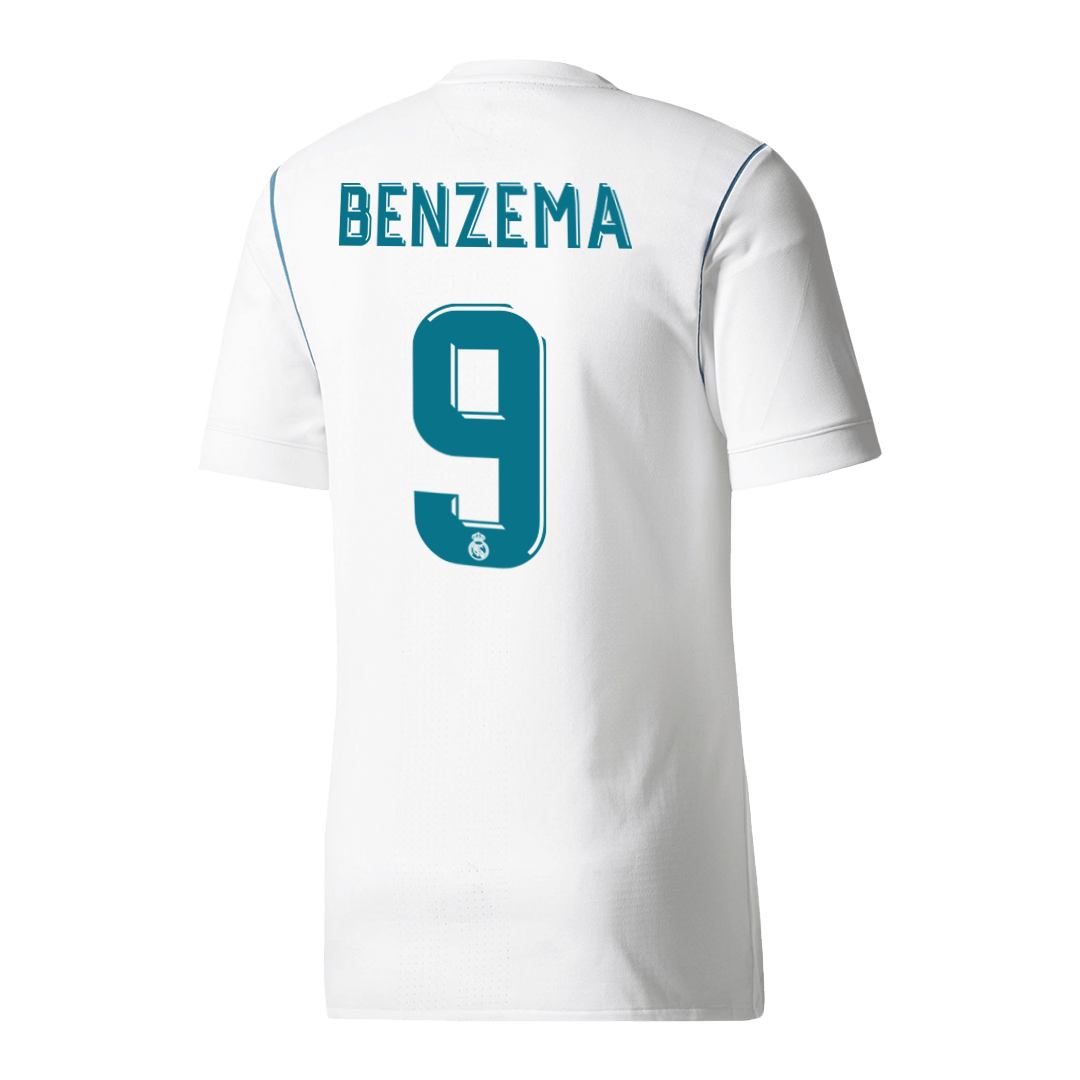 Retro Soccer Jersey BENZEMA #9 Real Madrid Home 2017/18