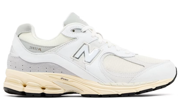 New Balance 2002R Leather Pack - White Gold M2002RIA Casual Running Shoes