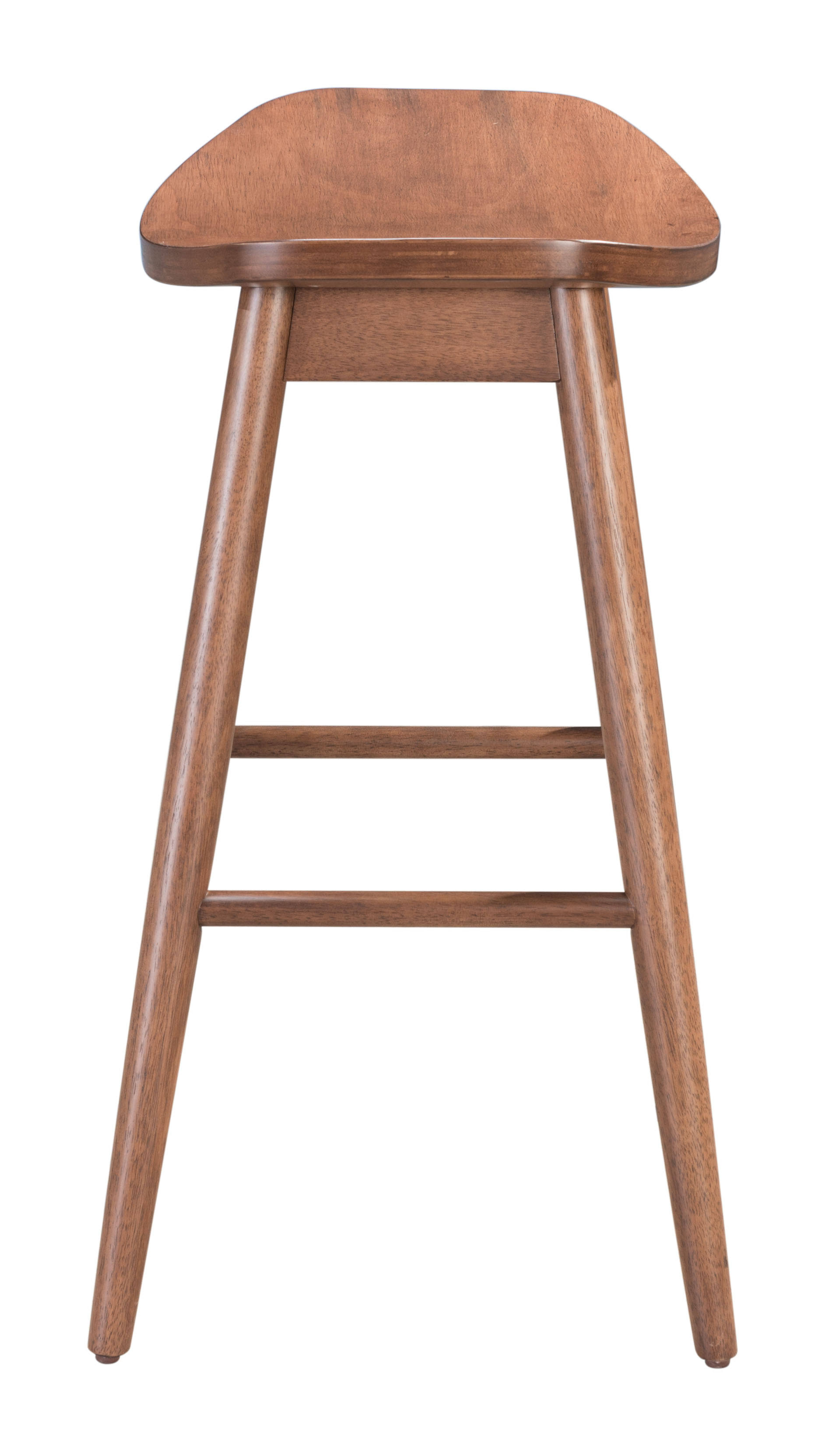 Zuo Modern Trinity Counter Stool (Set of 2) Walnut