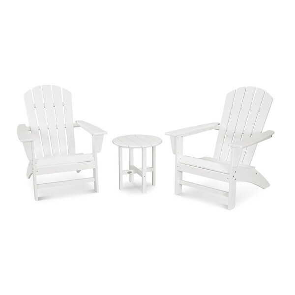 POLYWOOD Nautical 3Piece Adirondack Set
