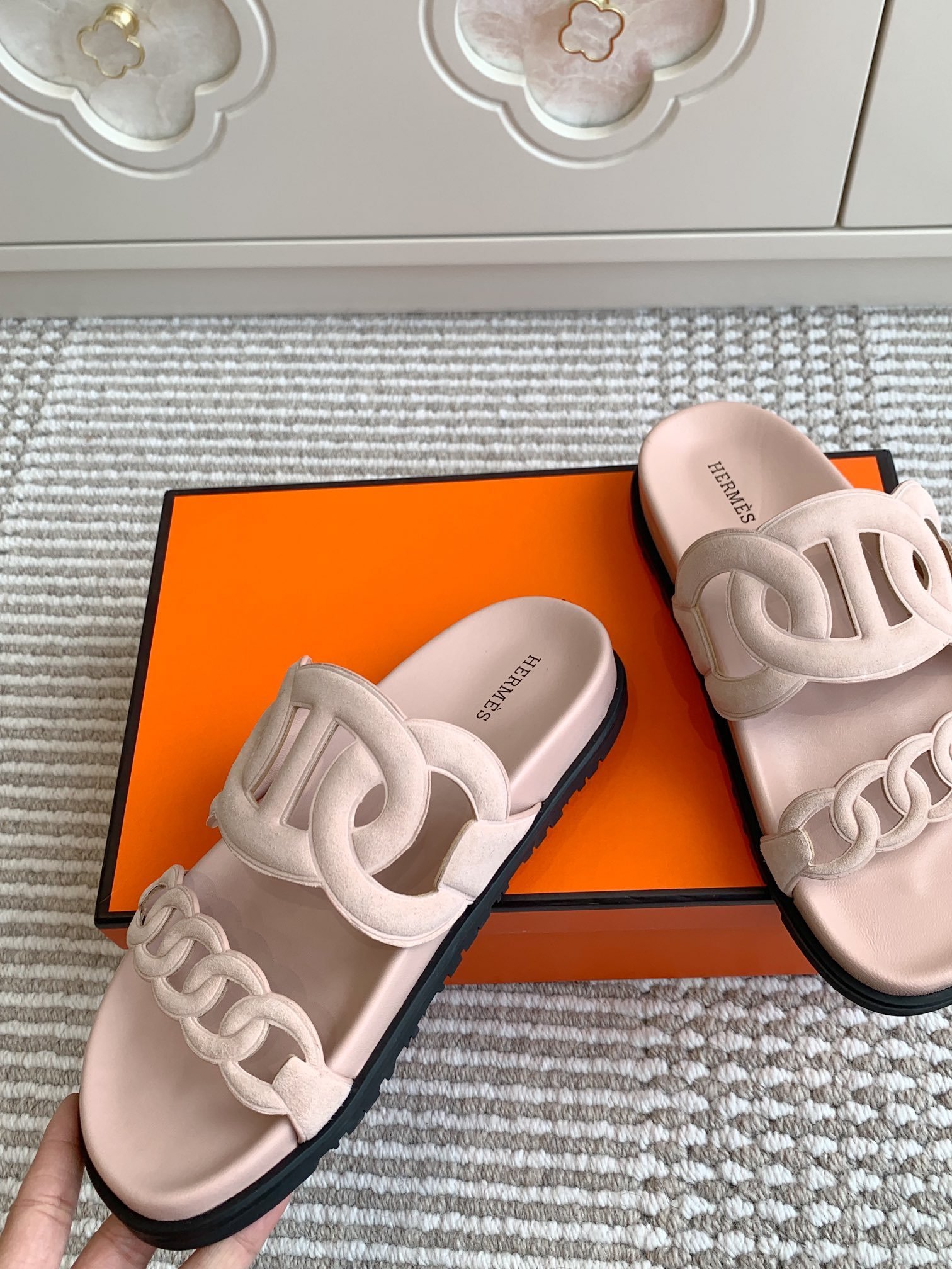 Hermes Slipper Sandals