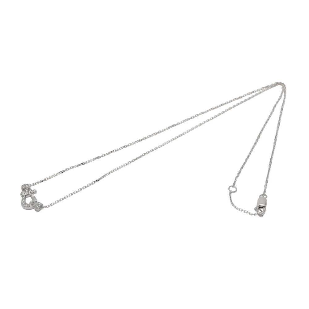 FRED Force 10 Necklace 18K White Gold Diamond 7B0191