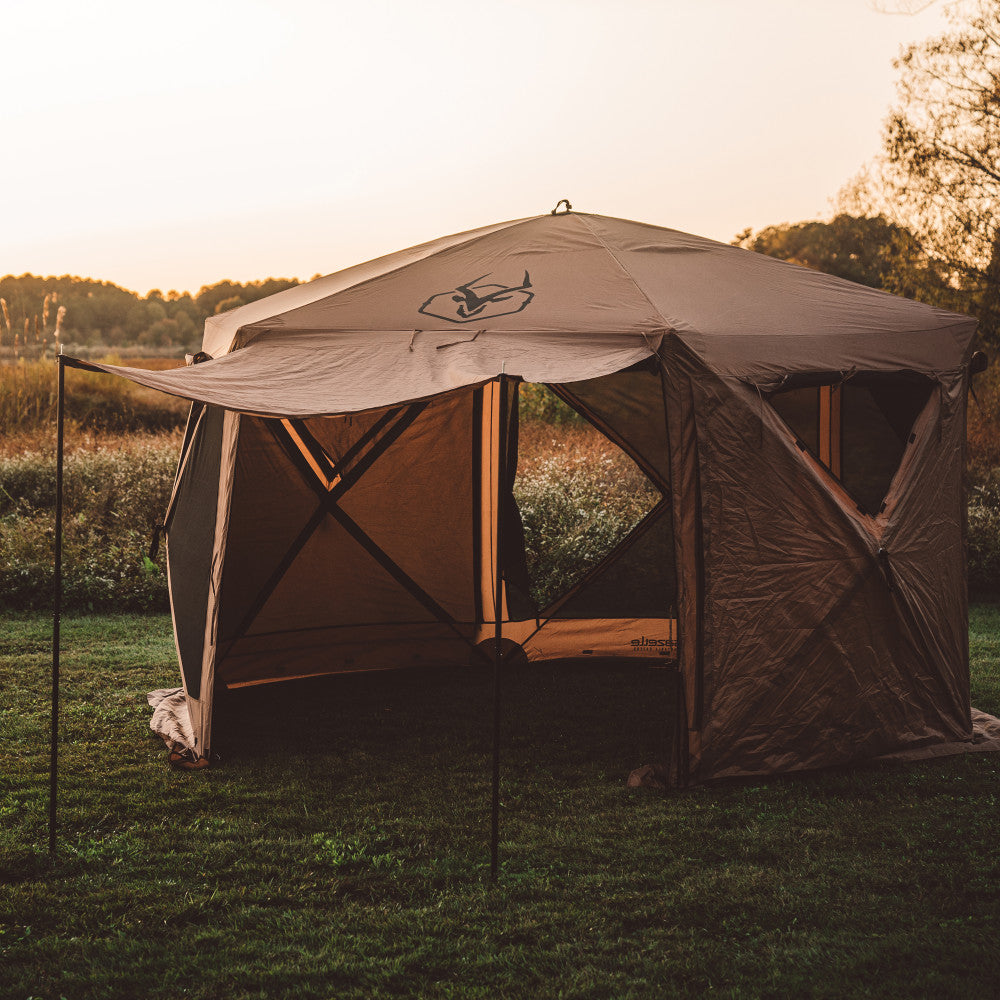 Gazelle G6 Gazebo Deluxe, 6 Sides, 92sqft