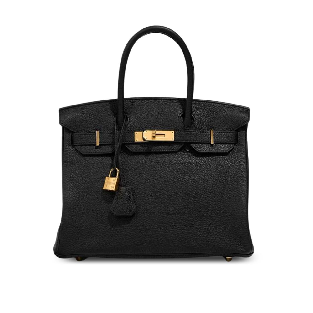 Hermes Black Togo Leather Birkin 30