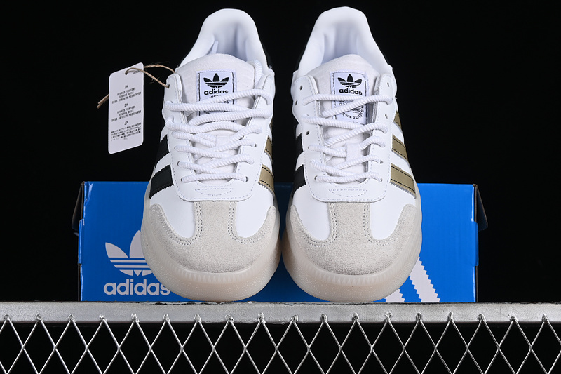 Adidas Sym Samba Xlg White/Gold/Black IH8643