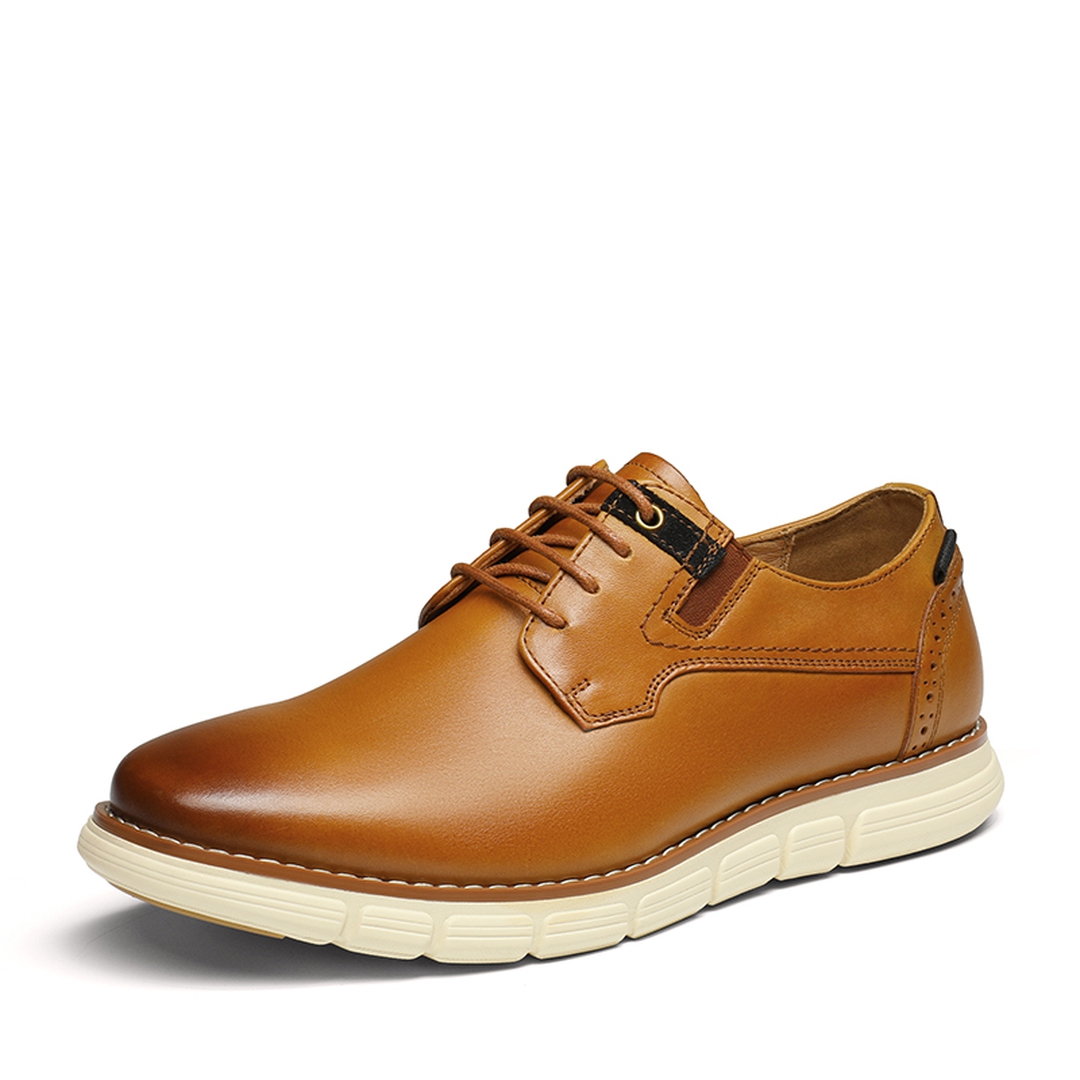[CrossFlex NeatPolish-] Men's Casual Oxford Dress Sneakers
