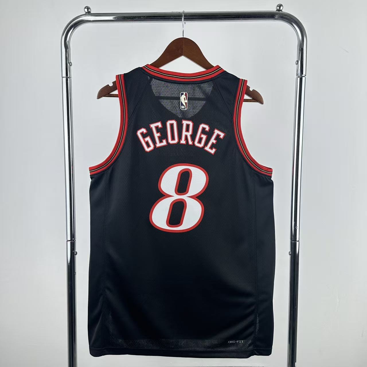 26 Season Philadelphia 76ers Retro Black #8