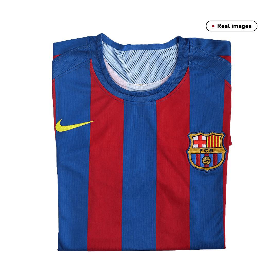 Retro Soccer Jersey MESSI #30 Barcelona Home 2005/06 - UCL Final - UCL