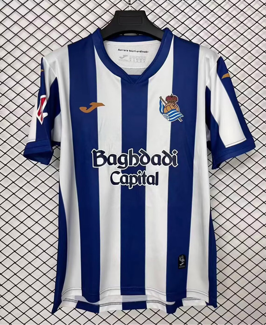 Real Sociedad 26/27 Home Jersey S-4XL Fan Version