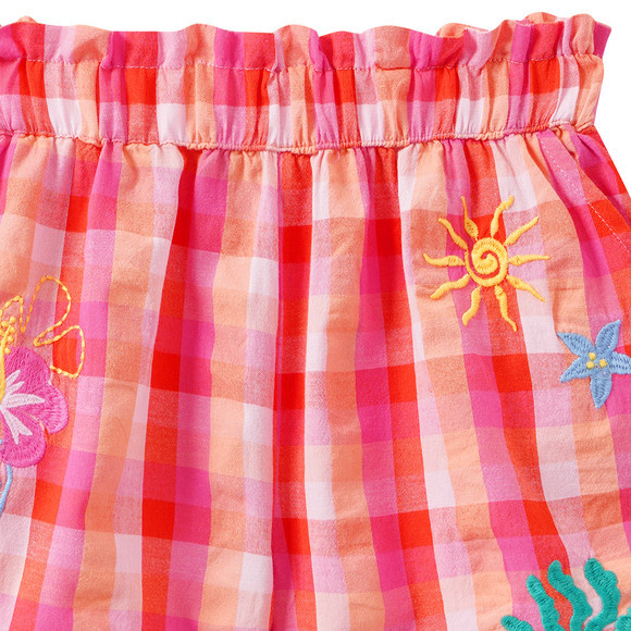 Famy Mädchen Shorts mit Stickerei