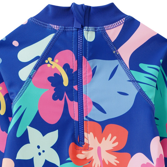 Famy Baby Badeoverall im Tropical-Look