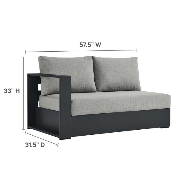 Tahoe Patio Aluminum Modular LeftFacing Loveseat
