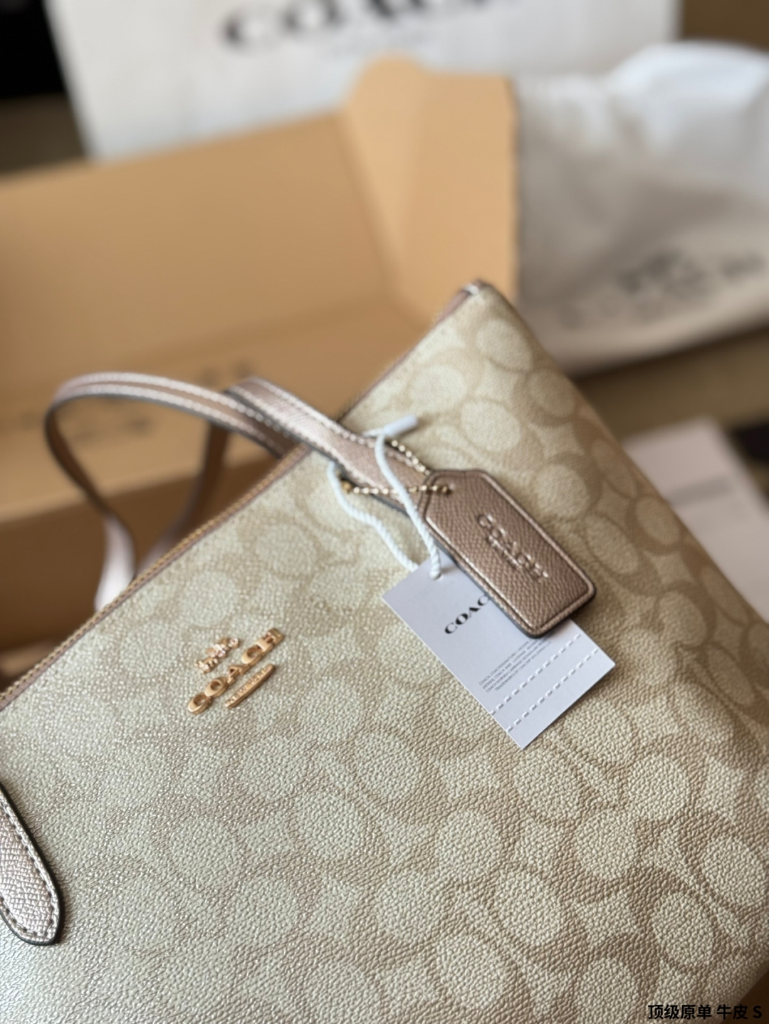 Coach's new Fiona tote bag hand armpit bag - cnluxepick