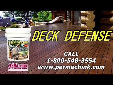 Perma-Chink Deck Defense Stain-1 Gallon-Weathered Gray 1960
