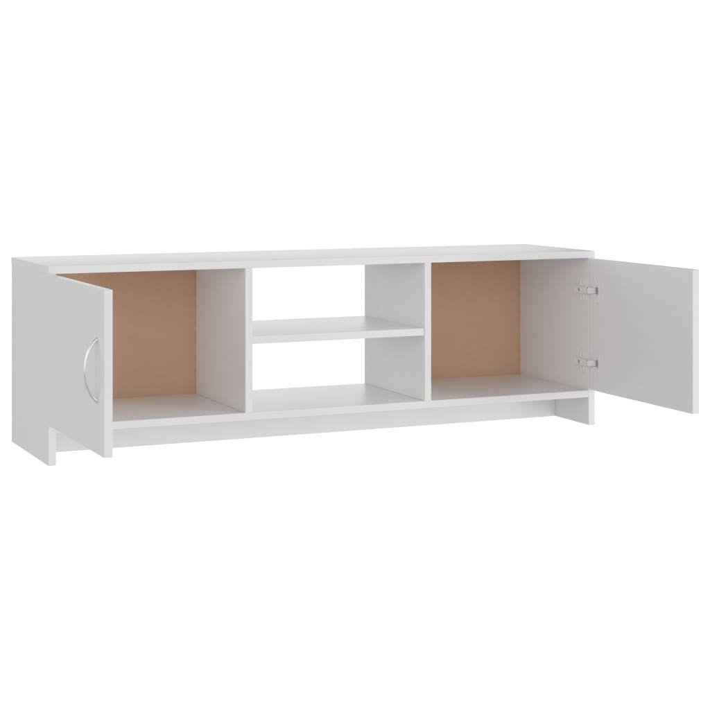 vidaXL TV Cabinet White 47.2x22x11.8x22x14.8x22 Chipboard