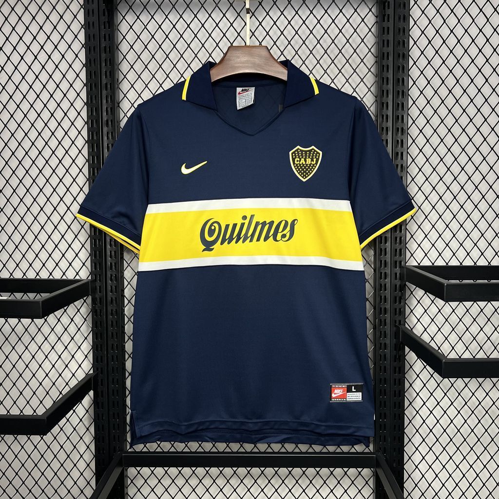 Boca Juniors 1996-97 Home Retro Jersey1