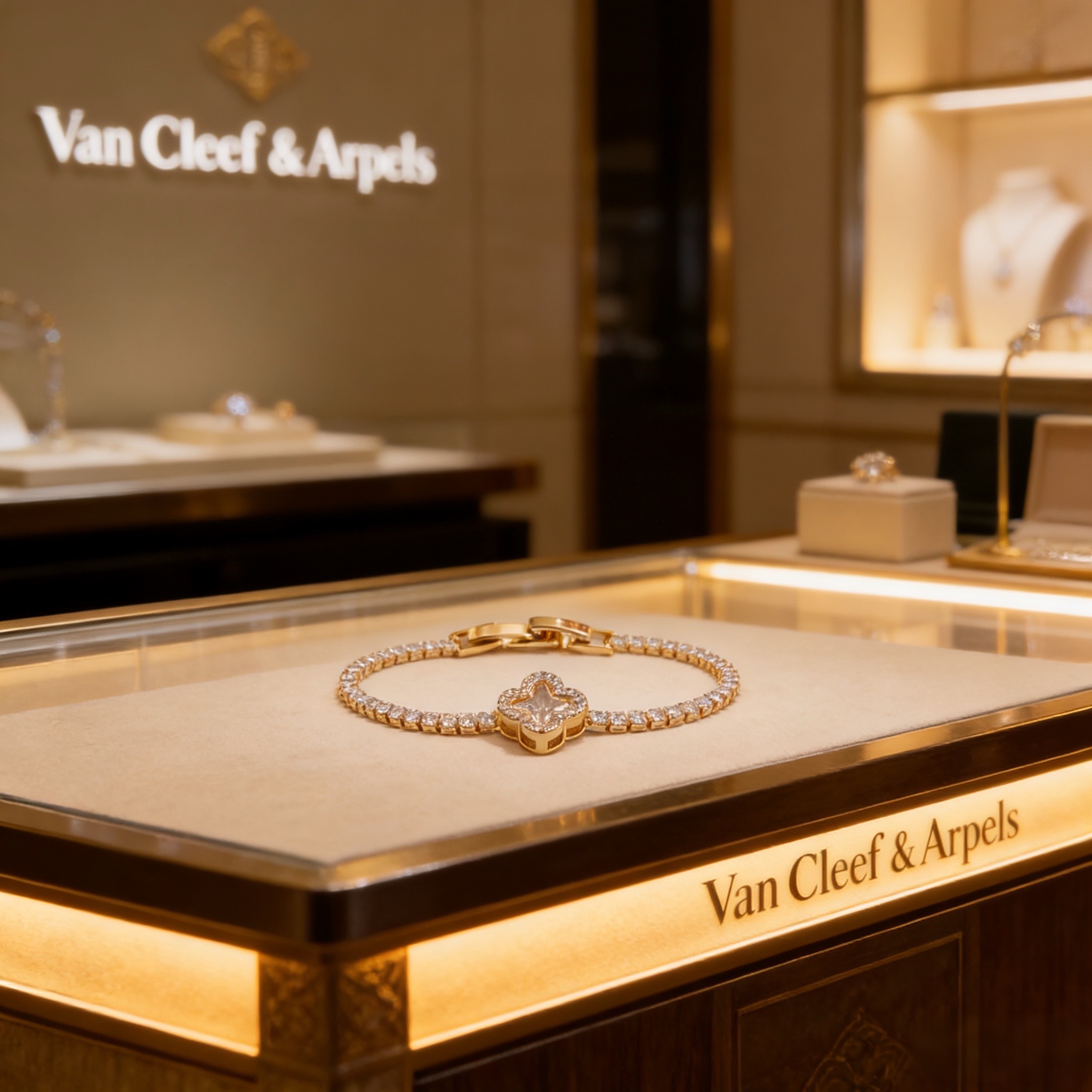 Van Cleef & Arpels Four-Leaf Clover Bracelet - cnluxepick