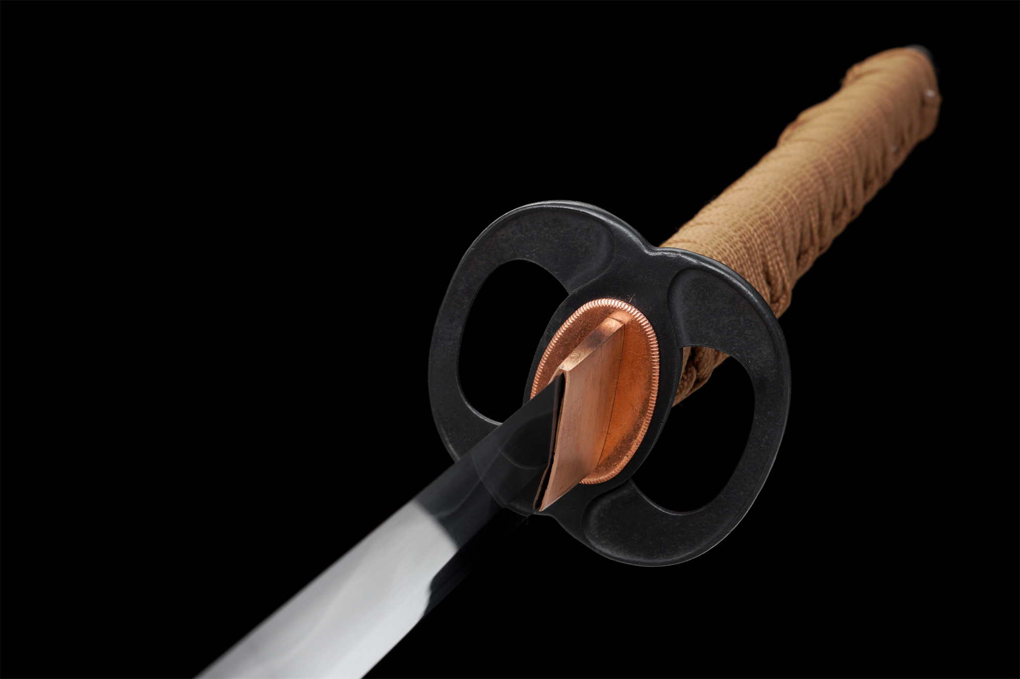 Sakabato Reverse-Blade Katana – T10 Clay Tempered, Full Tang