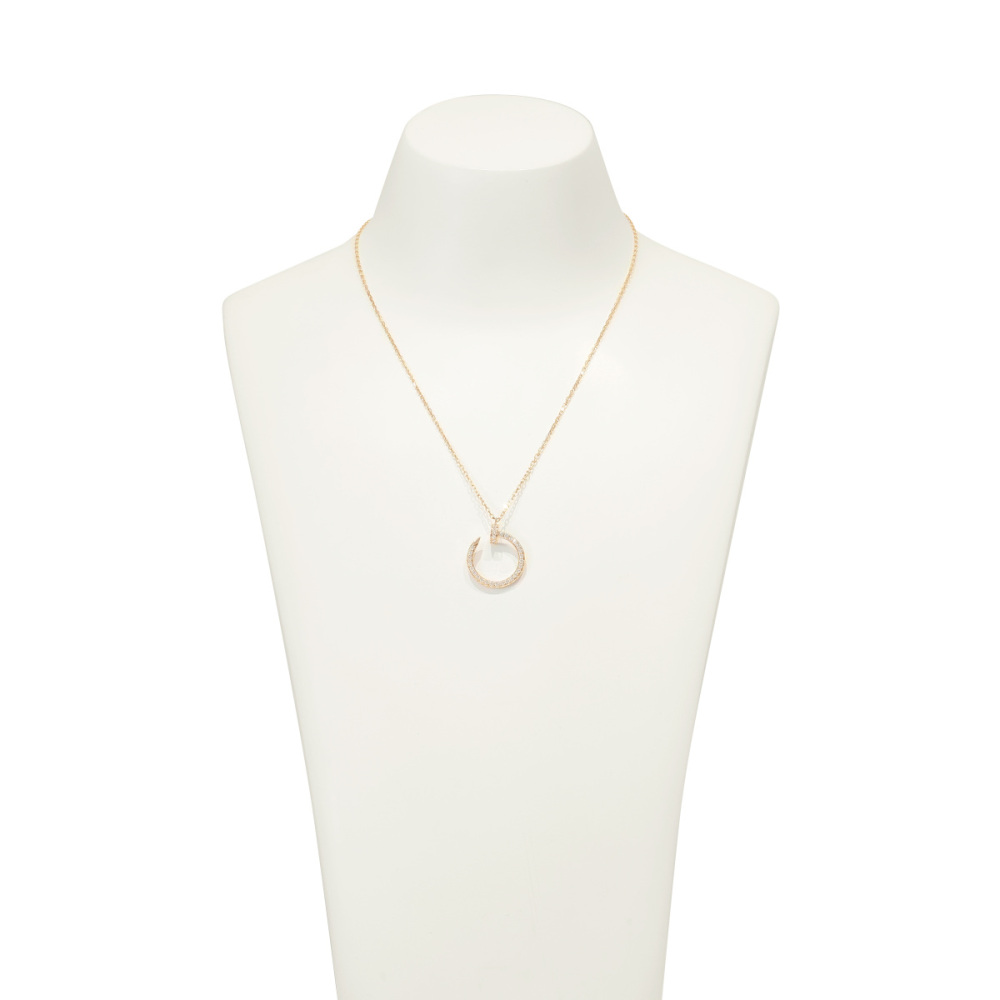 Cartier Juste un Clou Necklace 18K Rose Gold Diamond B7224893