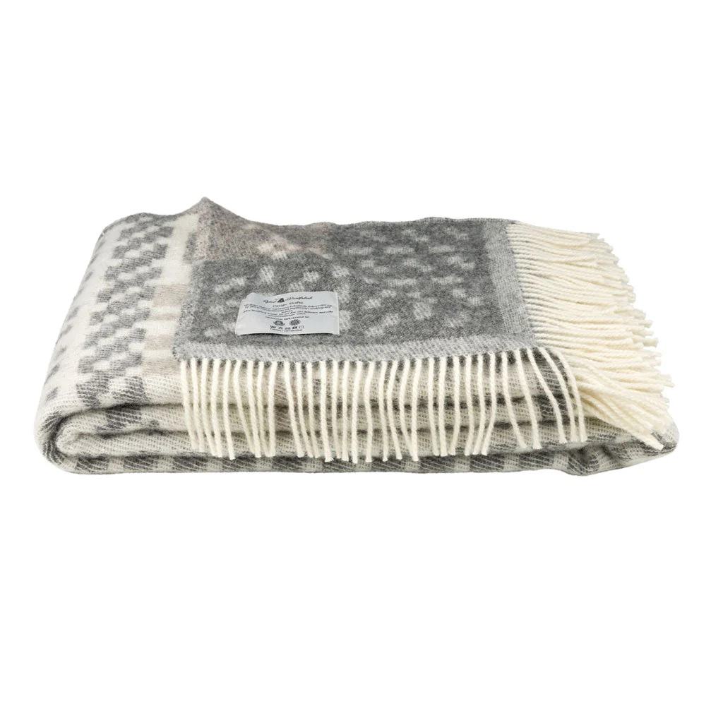 Skafto Sno Wool Blanket