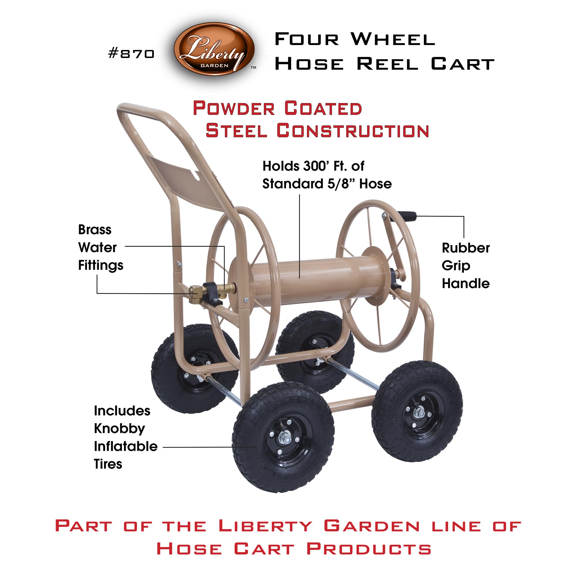 Liberty Garden 870 M1 2 Industrial 300 Feet