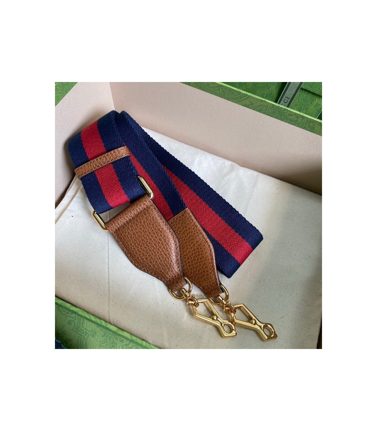 Gucci Horsebit 1955 Denim Mini Bag